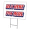 Signmission Buy Here Pay Here Yard Sign & Stake outdoor plastic coroplast window, C-1216 Buy Here Pay Here C-1216 Buy Here Pay Here - alternate 1